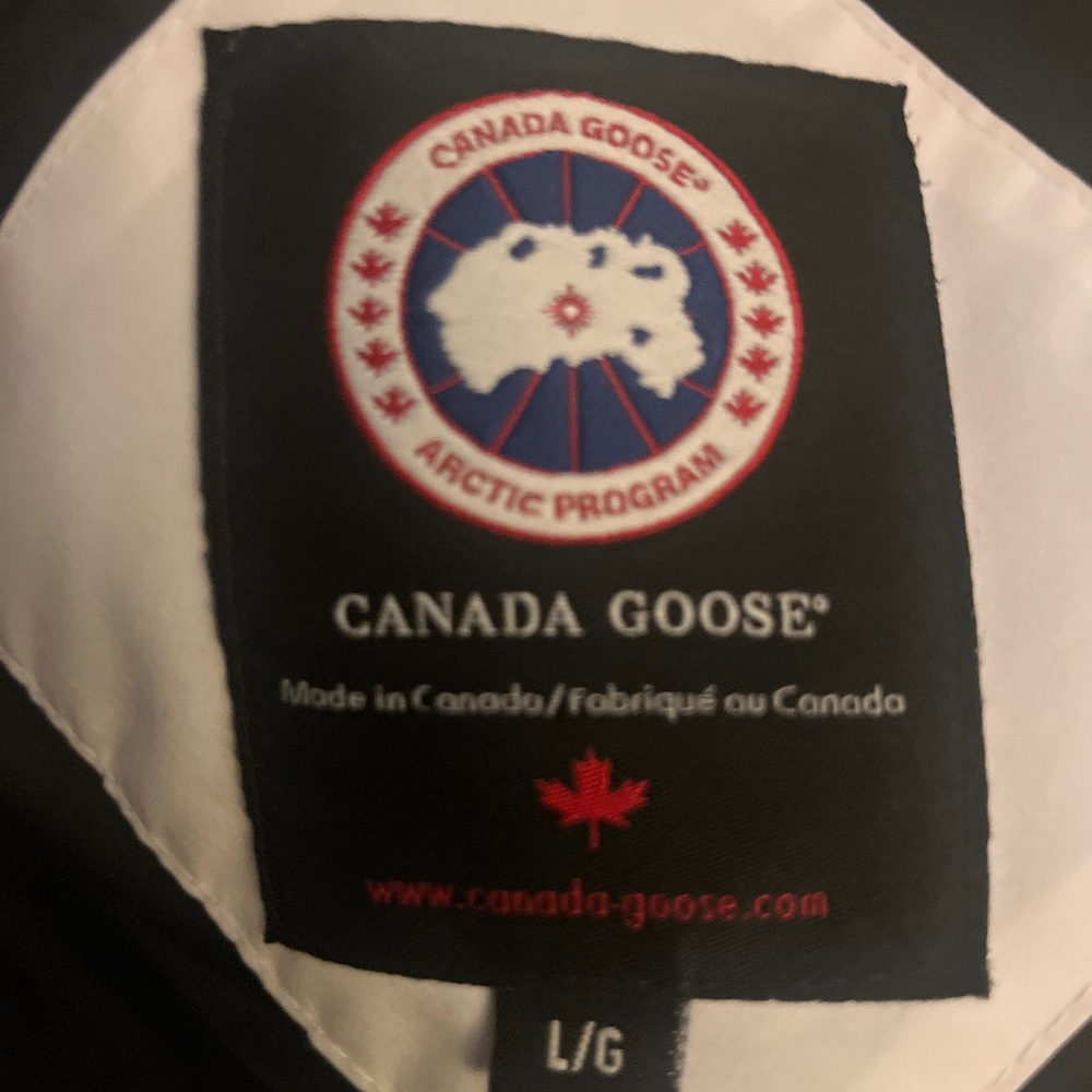 White Canada Goose Jacket- Authentic